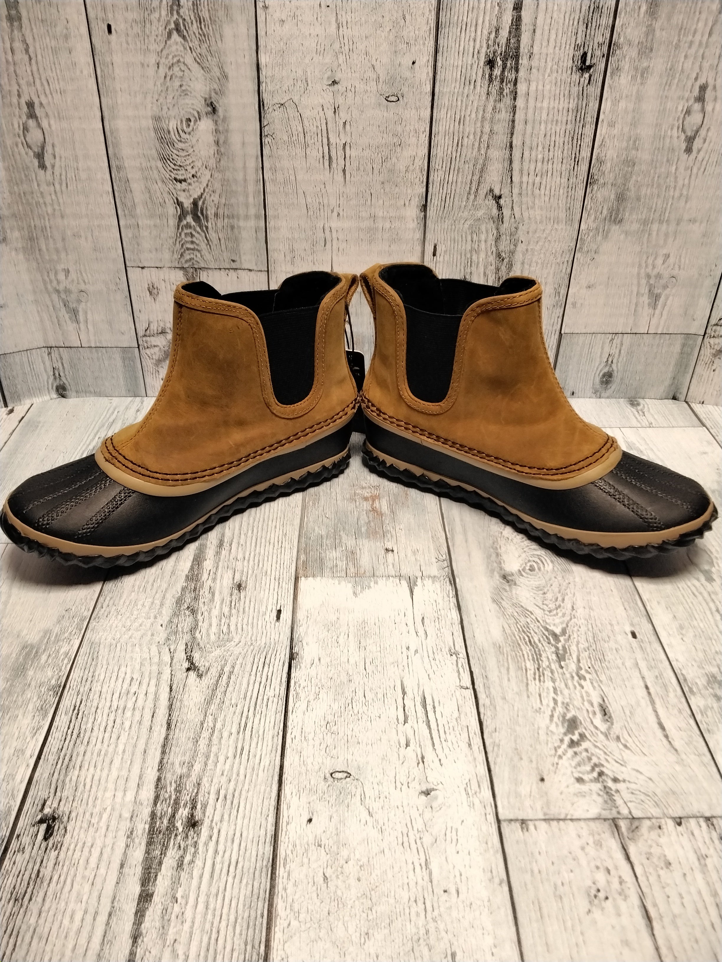 Sorel Women's Out N About Chelsea-w Cold Weather Boot, Tan/Brown, Sz 5 (7761761075438)